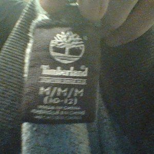 timberland black sweatpants  size m (10/12)